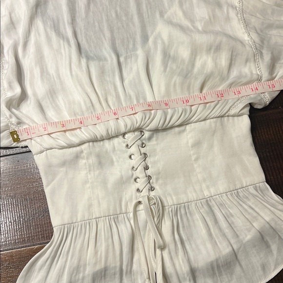 Free People White Blouse - XS - Picture 9 of 11